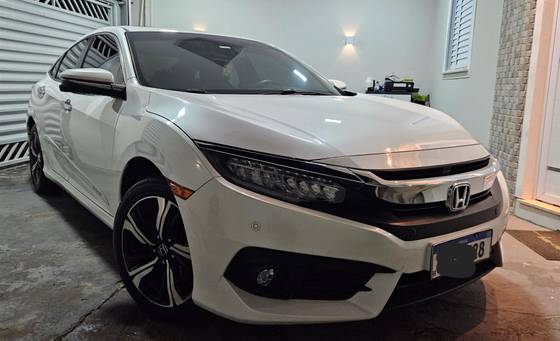 HONDA CIVIC 1.5 16V TURBO GASOLINA TOURING 4P CVT